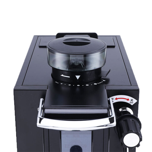 商用意式咖啡机带磨豆机半自动PID控制奶泡器静音操作110V 220V CE认证 - 图片 5