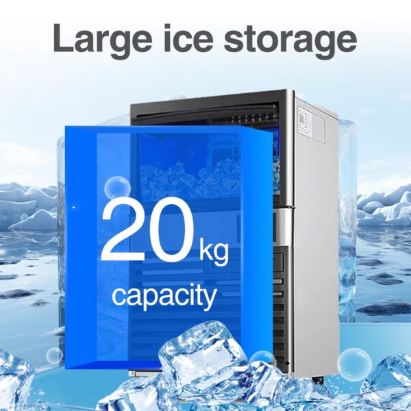不锈钢制冰机商用小型方块制冰机 - Imagen 4