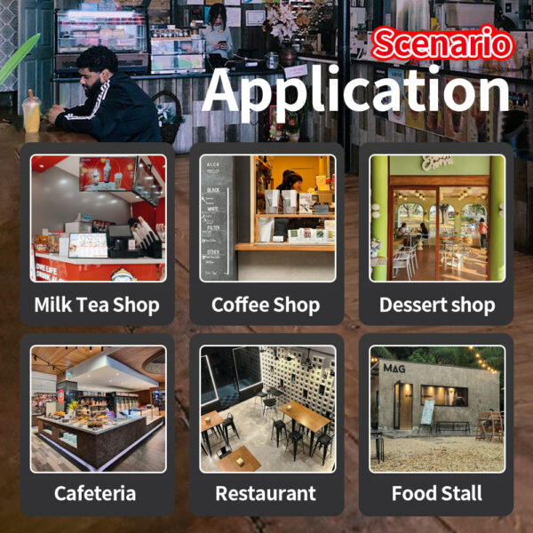 商用奶茶吧台餐厅吧台奶茶站奶茶店专用 - 图片 5