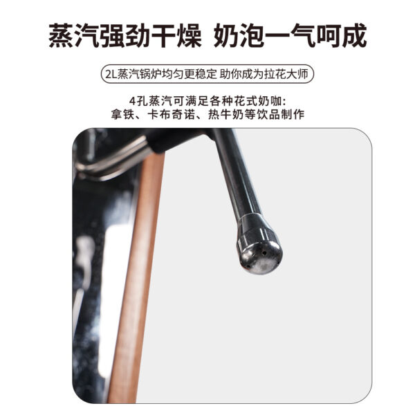 家商两用咖啡机双锅炉双PID温控T3系统饱和式冲煮头咖啡机 - 图片 4