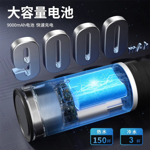 便携式咖啡机充电无线加热意式浓缩咖啡机户外车载胶囊咖啡机 - 图片 3