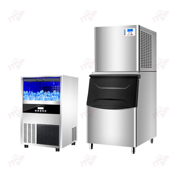 商用制冰机30-500kg大产量厚度可调制冰机智能调控大型制冰机 - Image 5