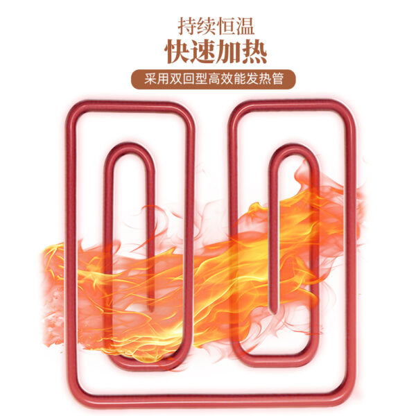 迷你不锈钢电扒炉快速加热恒温迷你电扒炉小吃街饭店家商两用 - 图片 3