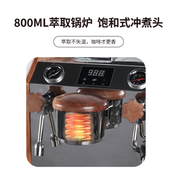 家商两用咖啡机双锅炉双PID温控T3系统饱和式冲煮头咖啡机 - 图片 3