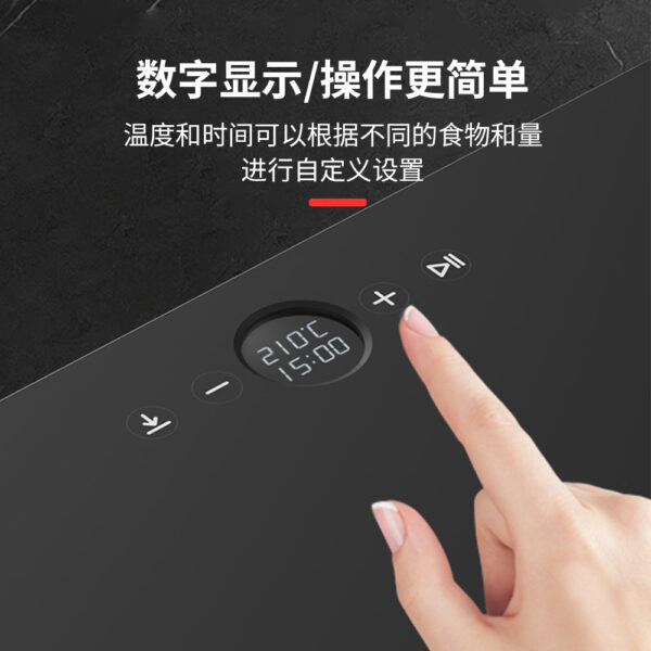 商用电热咖啡烘焙机1kg大容量全谷物坚果中药家用咖啡烘豆机 - Image 3