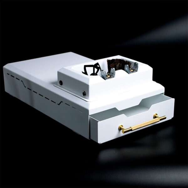 电动粉碗清洁器商用家用抽屉式大容量渣桶易拆卸咖啡清洁器 - Image 4