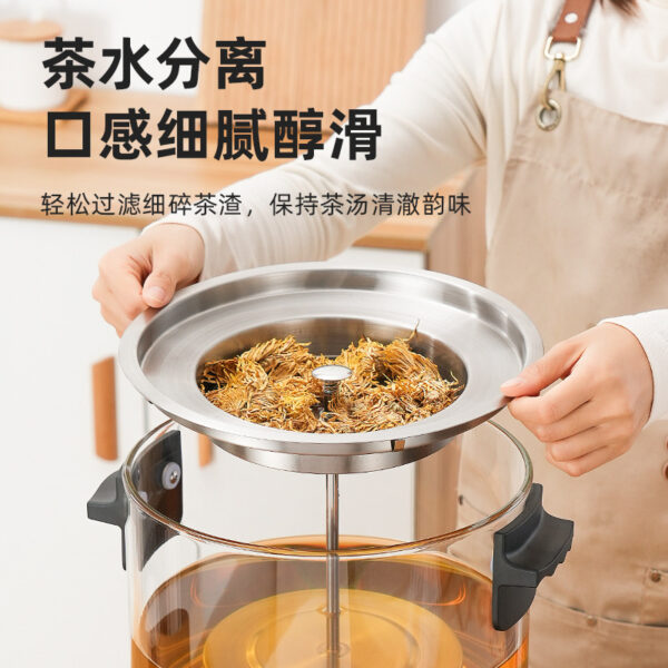 智能泡茶桶煮茶器商用全自动蒸汽大容量蒸茶机电热烧水保温开水桶 - Image 3