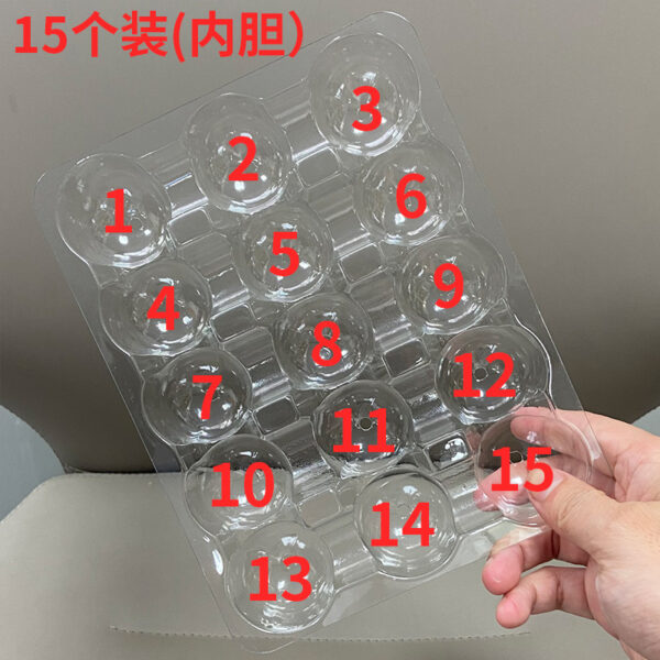 高端杨梅礼盒独立包装颗粒包装盒高档吸塑托盘东魁精便携 - 图片 8
