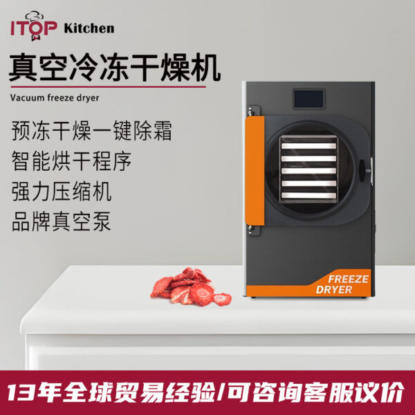 冻干机真空冷冻干燥机食物水果素菜冻干机科研宠物商用冻干机