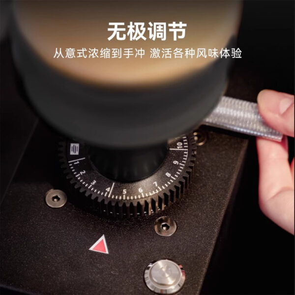 40mm锥刀磨豆机电动现磨浓缩意式咖啡机家商用咖啡豆研磨机 - Image 4