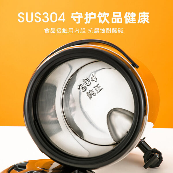304不锈钢奶茶桶商用保温桶 大容量豆浆桶冷热双层保温茶水桶 - Image 3
